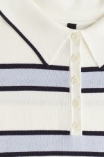 Fine-knit Polo Shirt