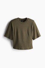 Shoulder-pad T-shirt