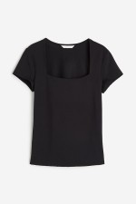 Square-neck Top